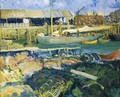 The Fish Wharf Matinicus Island - George Wesley Bellows