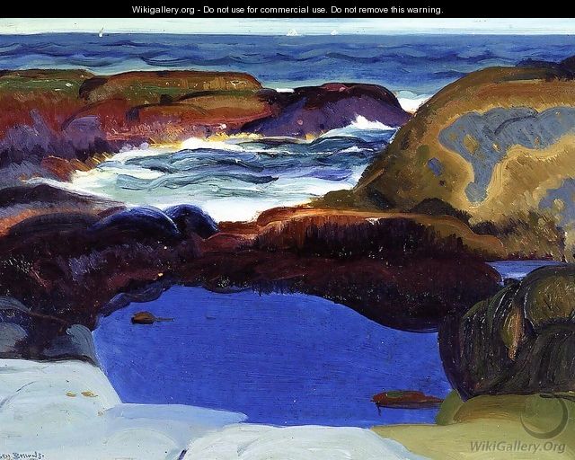 The Blue Pool - George Wesley Bellows