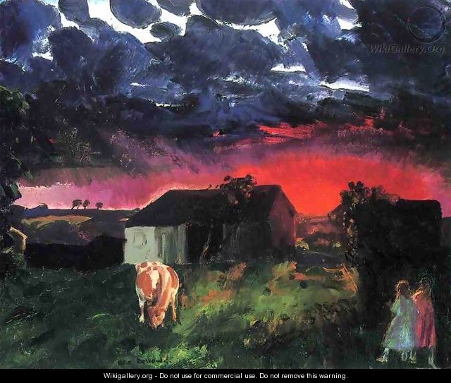 Red Sun - George Wesley Bellows
