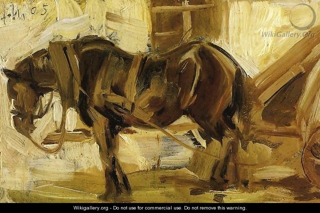 Small Horse Study - Franz Marc