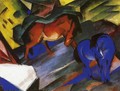 Red And Blue Horse - Franz Marc