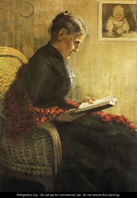 Portrait Of The Artists Mother - Franz Marc