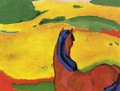 Horse In A Landscape - Franz Marc