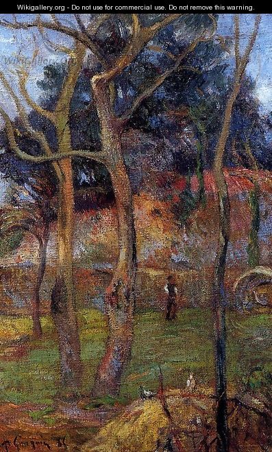 Bare Trees - Paul Gauguin