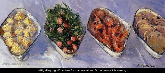 Hors D Oeuvre - Gustave Caillebotte