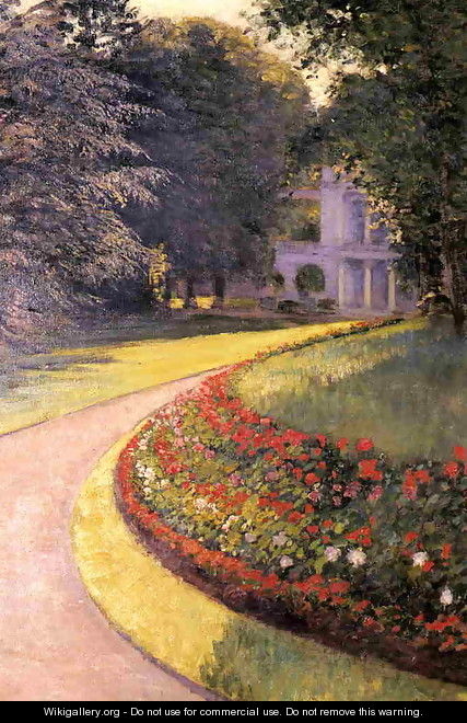 The Park At Yerres - Gustave Caillebotte