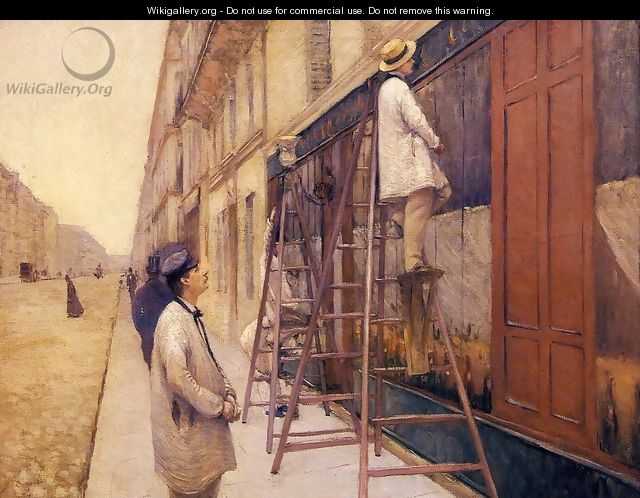 The House Painters - Gustave Caillebotte