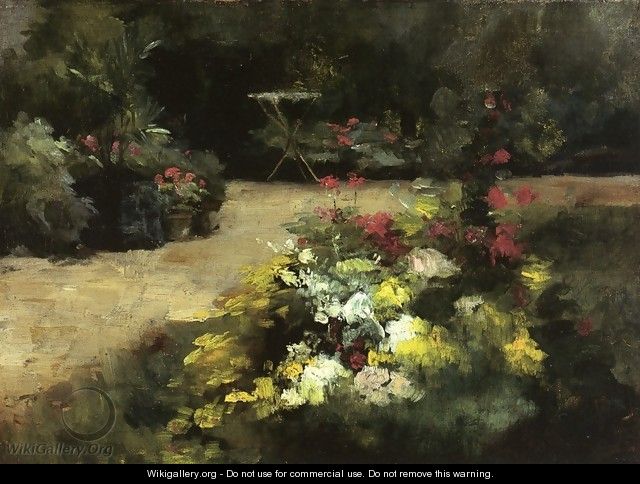 The Garden - Gustave Caillebotte