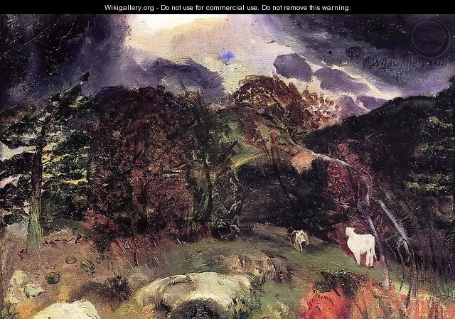 A Wild Place - George Wesley Bellows