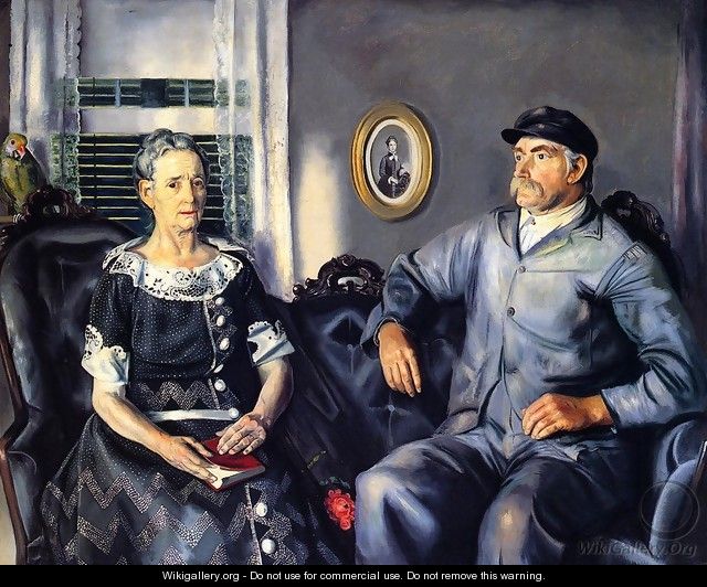 Mr And Mrs Phillip Wise - George Wesley Bellows