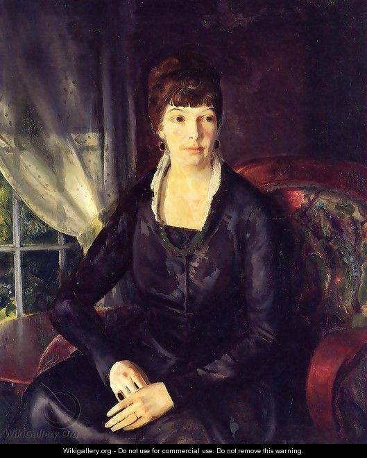 Emma At The Window - George Wesley Bellows