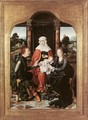 St Anne with the Virgin and Child and St Joachim - Joos Van Cleve (Beke)