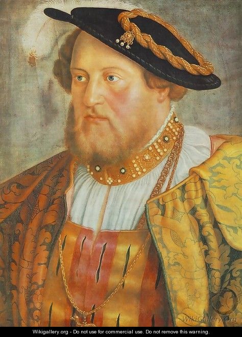 Portrait of Ottheinrich, Prince of Pfalz 1535 - Barthel Beham
