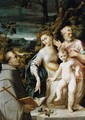 The Holy Family c. 1530 - Girolamo Mazzola Bedoli
