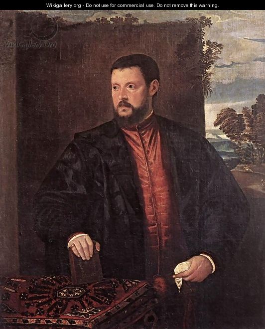 Portrait of a Man c. 1550 - Francesco Beccaruzzi