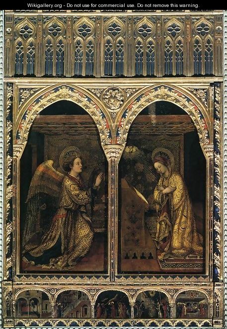 Annunciation 1444 - Jacopo Bellini