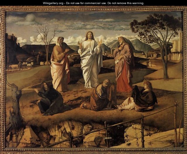 Transfiguration of Christ c. 1487 - Giovanni Bellini