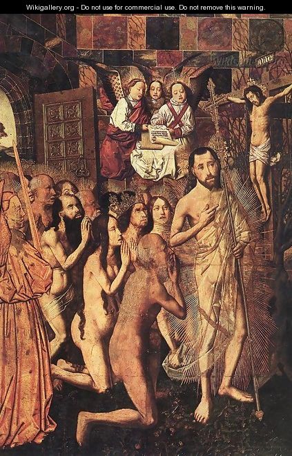 Christ Leading the Patriarchs to the Paradise c. 1480 - Bartolome Bermejo