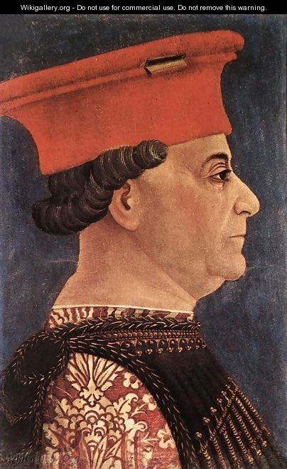 Portrait of Francesco Sforza c. 1460 - Leon-Auguste-Adolphe Belly