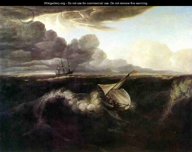 Storm Rising at Sea, 1804 - Washington Allston