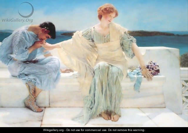 Ask Me No More, 1906 - Sir Lawrence Alma-Tadema