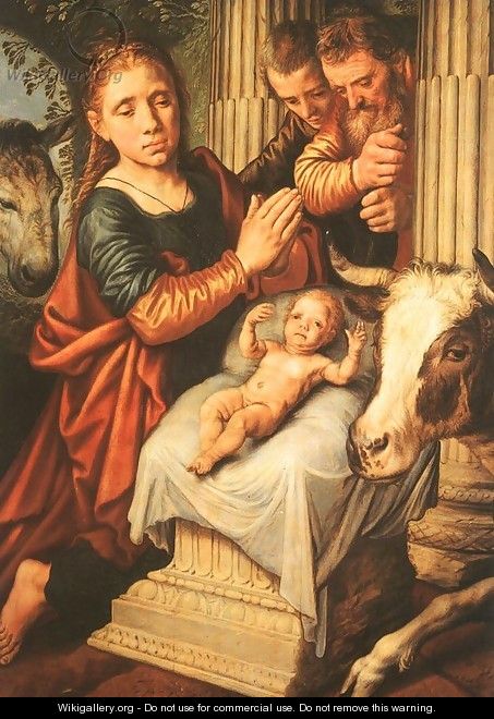 The Adoration of the Shepherds - Pieter Aertsen