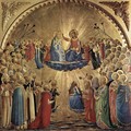 The Coronation of the Virgin 1434 - Angelico Fra