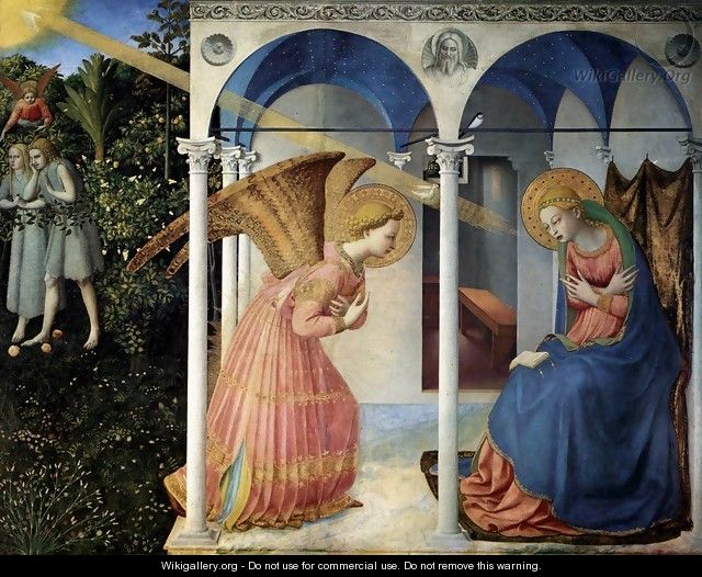 The Annunciation 1430 - Angelico Fra