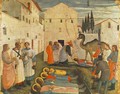 Sepulchring of Saint Cosmas and Saint Damian 1438 - Angelico Fra