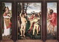 St Sebastian Altarpiece 1507 - Hans Baldung Grien