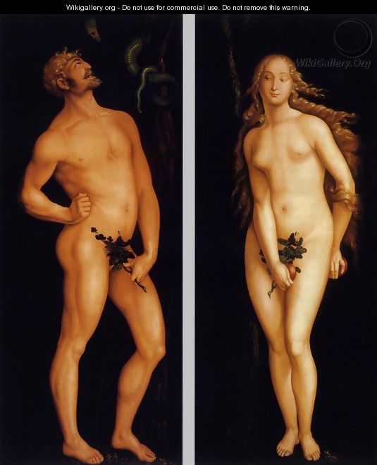 Adam and Eve 1524 - Hans Baldung Grien