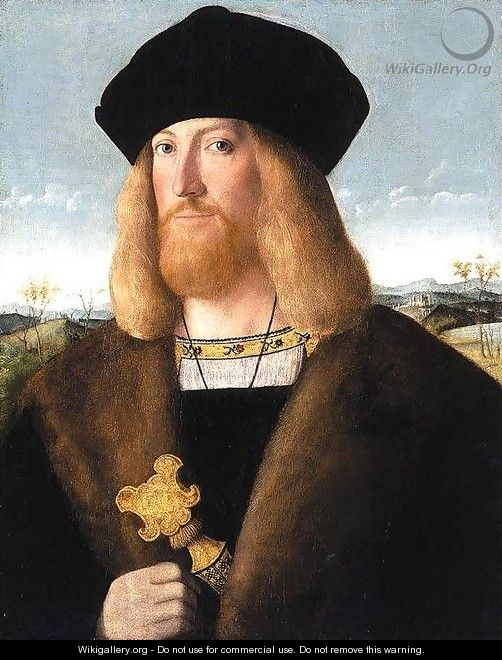 Portrait of a Bearded Gentleman 1508-10 - Bartolomeo Veneto