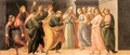 Predella: Marriage of Mary 1488 - Bartolomeo Di Giovanni
