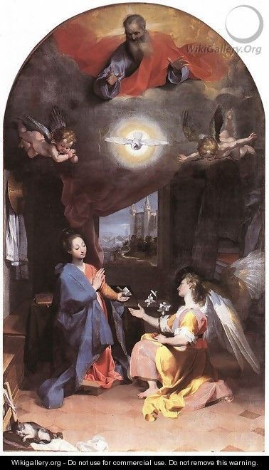 Annunciation 1592-96 - Federico Fiori Barocci