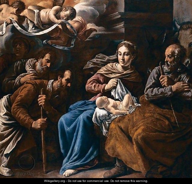 Adoration of the Shepherds 1621-23 - Marcantonio Bassetti