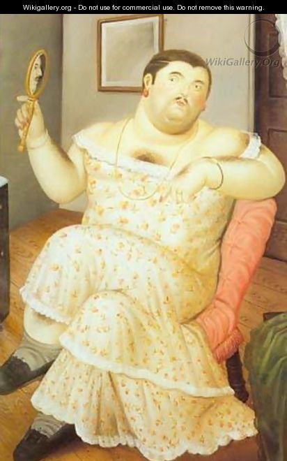 Melancholia 1989 - Fernando Botero
