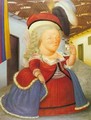 Louis XVI And Marie Antoinette on a Visit to Medellin Colombia 1990 - Fernando Botero