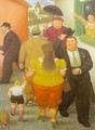 The Street 1995 - Fernando Botero
