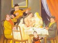 The Dinner 1994 - Fernando Botero