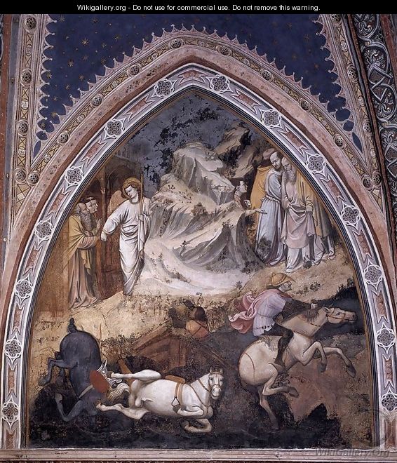 Liberation of the Companions of St James c. 1374 - Jacopo Avanzi