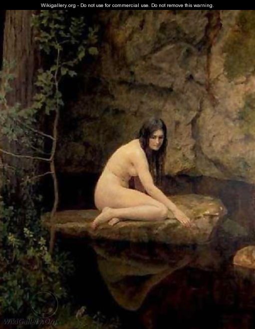 The Water Nymph - John Maler Collier The Water Nymph - John Maler Collier