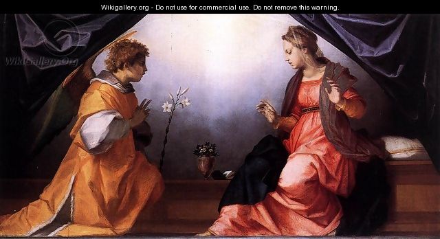 Annunciation 1528 - Andrea Del Sarto