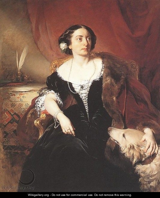 Countess Nako 1855 - Friedrich Ritter von Amerling