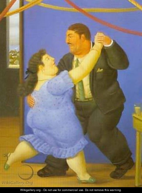 Dancers 1997 - Fernando Botero