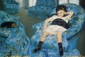 Portrait Of A Little Girl - Mary Cassatt
