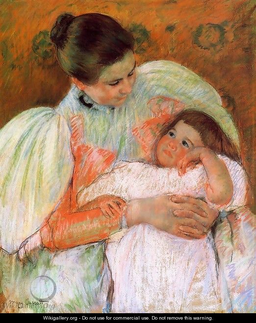 Nurse And Child - Mary Cassatt