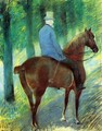 Mr Robert S Cassatt On Horseback - Mary Cassatt