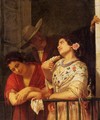The Flirtation A Balcony In Seville - Mary Cassatt