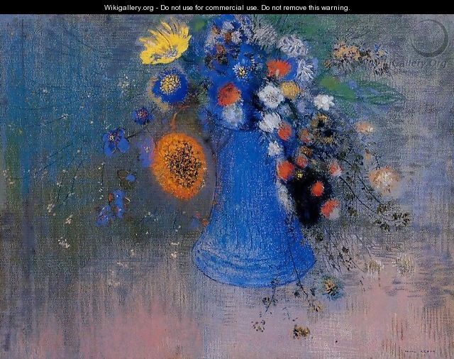 Vase Of Flowers8 - Odilon Redon