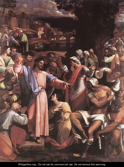 The Raising of Lazarus 1517-19 - Sebastiano Del Piombo (Luciani)